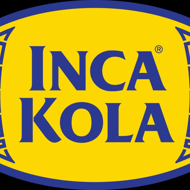 Glass Inca Kola.