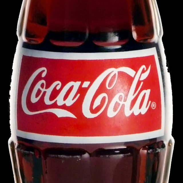 Glass Coca Cola.